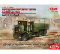 Leyland Retriever General Service Early Prod. WWII British Camión 1 :3 5 Modelo