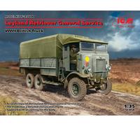 Leyland Retriever General Service, WWII British Camión (100% New Moldes) 1 :3 5