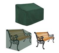 leyomgamz Funda Protectora para Banco de jardín Impermeable - Jardín Impermeable, a Prueba de Viento, Resistente a los Rayos UV Tejido Oxford de poliéster 210D, 134 x 66 x 89cm (Verde)