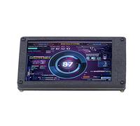 LEYT Computadora RAM Monitor USB Mini Pantalla 3.5 Pulgadas Ahorro de Energía Varias Funciones para Negocios (con línea de Codo)