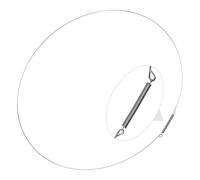 LEYURISE Abrazadera de resorte para puerta de arandela, montaje de alambre de diafragma, anillo de abrazadera de sello de fuelle de repuesto compatible con lavadora Samsung Reemplazo #: DC97-04973B