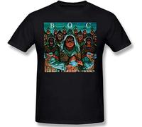 LEZHONGQIU Blue Oyster Cult Men's T-Shirt Unisex Black Men Tees XXL