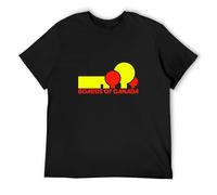 LEZHONGQIU Boards of Canada Men's T-Shirt Unisex Black Men Tees L