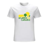 LEZHONGQIU Boards of Canada Men's T-Shirt Unisex White Men Tees 3XL