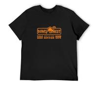 LEZHONGQIU Boars Nest Cold Beer World'S Best Tastin Bar B Que Good Eats Men's T-Shirt Unisex Black Men Tees 3XL