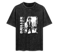 LEZHONGQIU Driller Killer What Goes Around Comes Around 1999 Album Cover Men's T-Shirt Unisex White Men Tees L