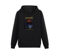 LEZHONGQIU Entombed Clandestine Death Metal Unisex Sweatshirts Black Mens Pullover Hoodies M