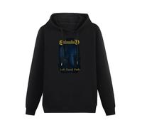 LEZHONGQIU Entombed Left Hand Path Death Metal Music Band Unisex Sweatshirts Black Mens Pullover Hoodies XXL