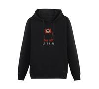 LEZHONGQIU George Orwell 1984 Unisex Sweatshirts Black Mens Pullover Hoodies XL