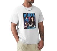 LEZHONGQIU Kate-Bush Men's T-Shirt Unisex White Men Tees 3XL