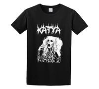 LEZHONGQIU Katya Zamolodchikova Men's T-Shirt Unisex Black Men Tees S