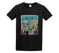 LEZHONGQIU Keane The Best of Keane Men's T-Shirt Unisex Black Men Tees S