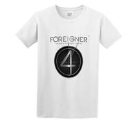 LEZHONGQIU Keep PaceForeigner The Best of Foreigner 4 More Men's T-Shirt Unisex White Men Tees L