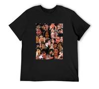 LEZHONGQIU Kendall Jenner Kylie Khloe Kourtney Caitlyn Kardashian Trisha Paytas Kris Men's T-Shirt Unisex Black Men Tees 3XL