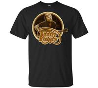 LEZHONGQIU Kenny Rogers Men's T-Shirt Unisex Black Men Tees L