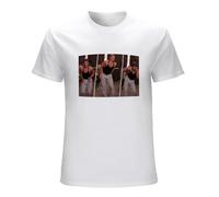 LEZHONGQIU Kickboxer Movie Jean Claude Van Damme Dance Scene Men's T-Shirt Unisex White Men Tees 3XL