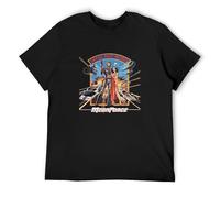 LEZHONGQIU Megaforce 80S B Movie Action Parody Fan Men's T-Shirt Unisex Black Men Tees 3XL