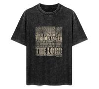 LEZHONGQIU Refugeek Hommes Ezekiel 25:17 Men's T-Shirt Unisex Black Men Tees S