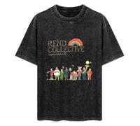 LEZHONGQIU Rend Collective Men's T-Shirt Unisex Black Men Tees L