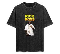 LEZHONGQIU Rick Ross Men's T-Shirt Unisex Black Men Tees XXL