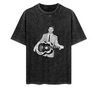 LEZHONGQIU Ricky Nelson Teen Heartthrob Idol Men's T-Shirt Unisex Black Men Tees XXL