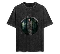 LEZHONGQIU Robert Pattinson This Is The Skin of A Killer Men's T-Shirt Unisex Black Men Tees S