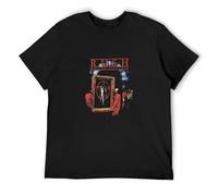 LEZHONGQIU Rush Moving Pictures Jumbo Music Band Album Men's T-Shirt Unisex Black Men Tees 3XL