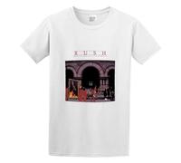 LEZHONGQIU Rush Moving Pictures Soul Printed Men's T-Shirt Unisex White Men Tees 3XL