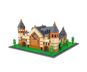 LEZI Figura de Arquitectura para armar con Bloques en Miniatura. Universidad de Princeton