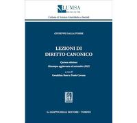 Lezioni di diritto canonico (Lumsa. Fac. giurisprudenza. Sez. ricerca)