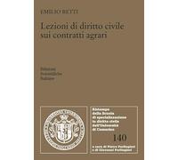 Lezioni di diritto civile sui contratti agrari