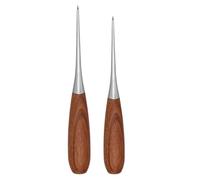 Lezna para Costura,Lezna Perforable Con Mango De Madera - Punzón para Cuero | Para Cinturones Bolsos Pantalones Vaqueros Tela Tapicería Calzado Botas