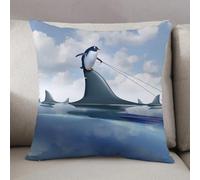 LEZUAHSH Fundas de Cojín Decorativo para Sala de Estar Sofás 50x50cm,Manejo del Miedo y Toma de Control de la ansiedad superando y controlando tu Des,Decoración Almohada Funda de Almohada