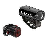 LEZYNE Beleuchtungsset Hecto Drive 40 + Femto, Fahrradlicht,