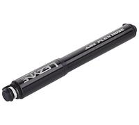 LEZYNE Minipumpe CNC Bomba Manual Lite Drive 180mm, 11 Bar, Adultos Unisex, Negro-Negro Brillante, S