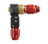 Lezyne Cabezal de bomba ABS-1 Pro Chuck rojo universal