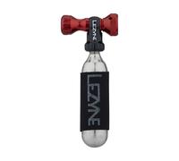 Lezyne Cabezal de bomba Control Drive CO2 con cartucho de CO2 de 16 g rojo one_size