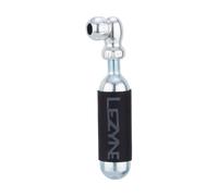 Lezyne Cabezal de bomba de CO2 Twin Speed Drive con cartucho de CO2 de 16 g gris one_size
