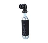Lezyne Cabezal de bomba de CO2 Twin Speed Drive con cartucho de CO2 de 16 g negro one_size