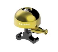 Lezyne Classic Brass Timbre M, Dorado, edición Limitada, Soporte Dorado