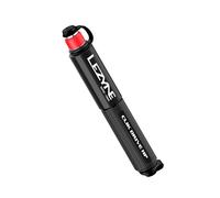 LEZYNE CLIK Drive HP - Bomba de inflado de neumáticos de bicicleta de alta presión de 160 PSI, compacta, ligera, de aluminio mecanizado CNC, para bicicletas de carretera/triatlón, manguera flexible