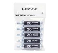 Lezyne CO2 Cartridge CO2 threaded cartridge - Accesorios para bicicletas (25 g, 5 pieza(s))