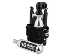 Lezyne Doble Conducir Co2 Combo Juego 2 16g Cart-2 Levers-6 Patches-Scuffer-Tire