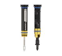 Lezyne Dual Insert Kit Multitool x set de reparación Tubeless negro one_size