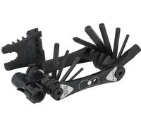 Lezyne Herramienta multiusos RAP II 19 Multitool con cabezal CO2 negro one_size