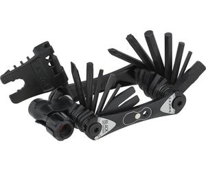 Lezyne Herramienta multiusos RAP II 25 Multitool con cabezal CO2 negro one_size