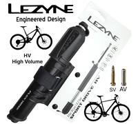 Lezyne Hv Sport Drive S Bicicleta Bomba MTB Viaje Ebike Francés Válvula Auto