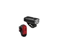 LEZYNE Juego de luces para bicicleta Fusion Drive 500+ KTV Pro Set negro