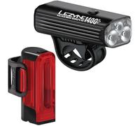 Lezyne Macro Drive 1400+/Strip Pro Par Juego Luz Delantera Trasera LED