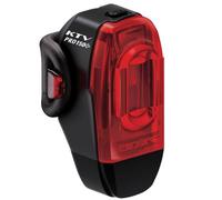 Lezyne KTV Drive Pro/+ Luz trasera para bicicleta, color negro, LED rojo, carretera, montaña, grava, bicicleta de grava, recargable por USB